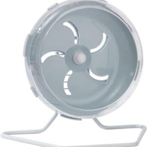 Silent Hamster Wheel 7 inch, Hamster Exercise Wheel, Height-Adjustable Hamster Wheel Cage Accessories, Hamster Running Toys Small Animals Exercise Wheels (Blue)