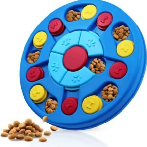 Dog Puzzle Toys Interactive Puzzle Game Dog Toy for Smart Dogs IQ Stimulation Treat Puzzle Toy for Dogs Treat Training,Puzzle Slow Feeder to Aid Pets Digestion (Advanced Level 2-3)