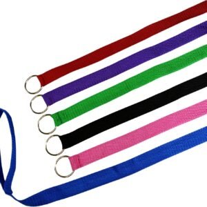 - 6ft Dog Kennel Slip Lead Dog Leash - Veterinarian, Dog Grooming, Daycare & Animal Rescue Dog Supplies - One Size Leads for Dogs Bulk - 1" Thick 6 Pack